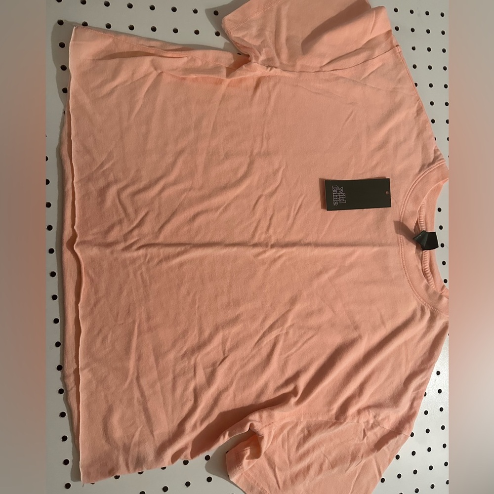 Wild fable women’s size small crop top light orange color